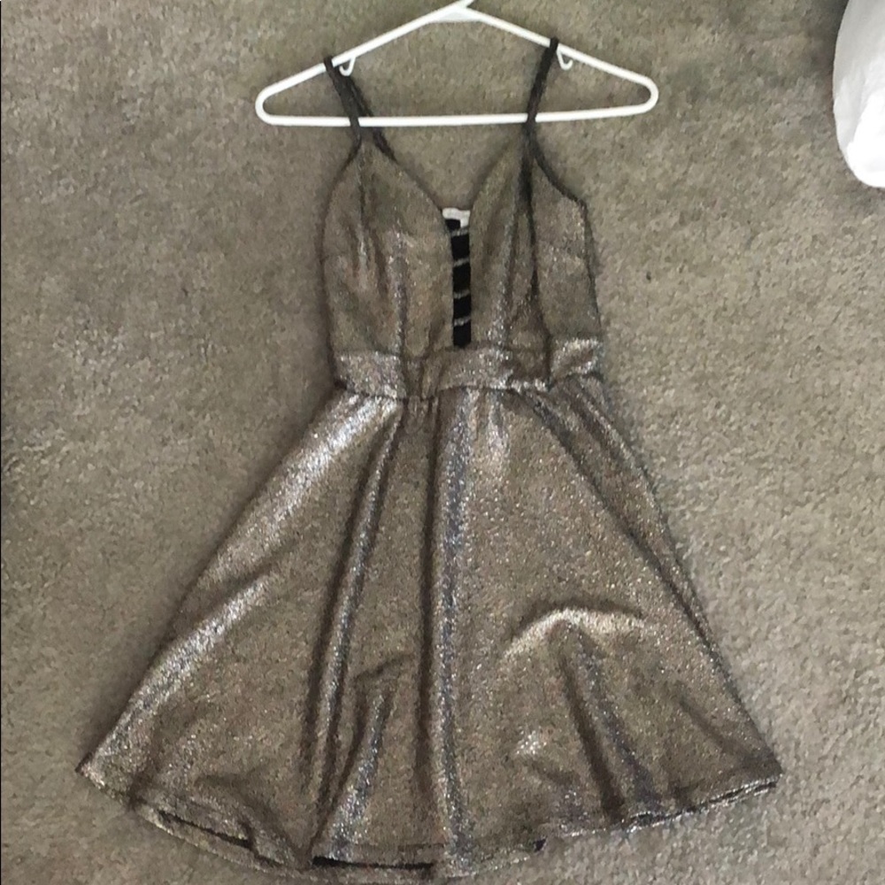 Gold sparkly dress